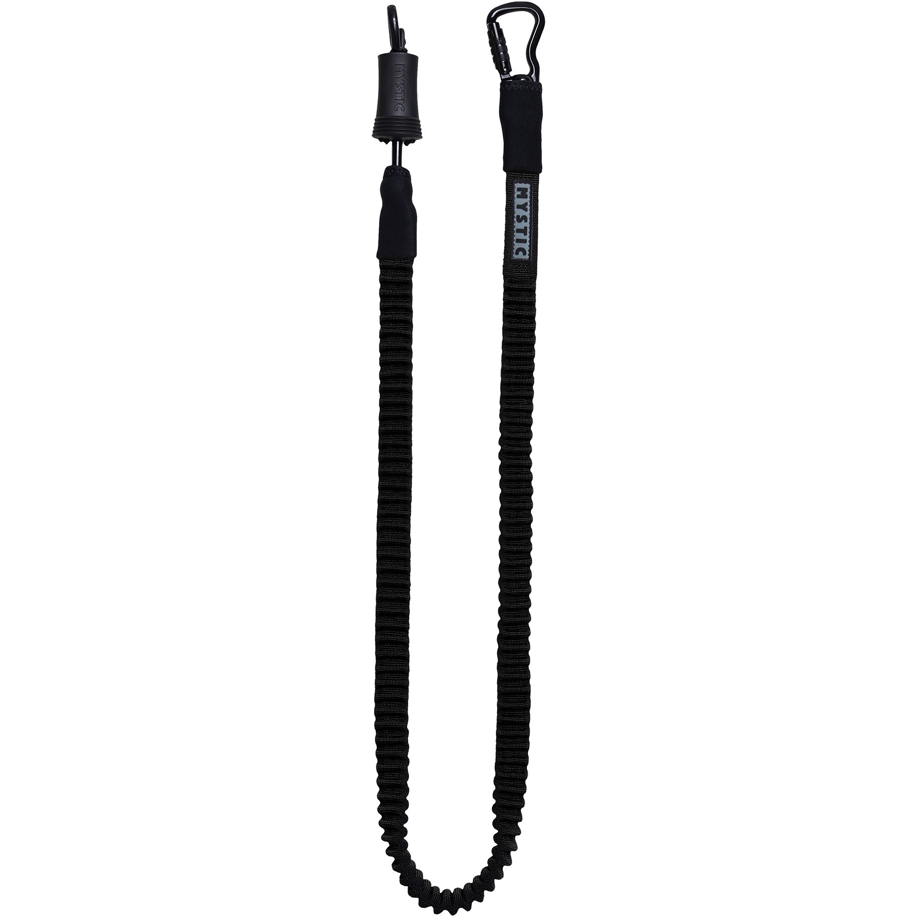 2026 Mystic Kite Handle Pass Leash Long 35009.230275 - Black / Grey